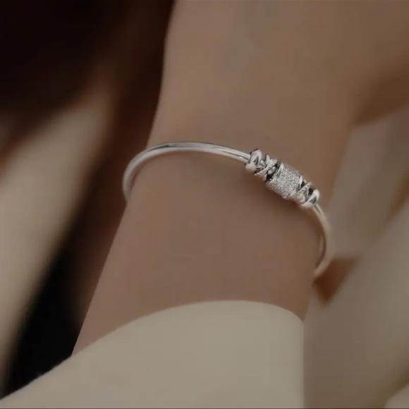New Classic Silver Tone Cuff Bracelets - Picture 4 of 6